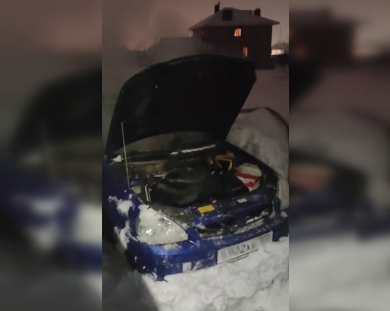 В поселке под Уфой в машине сгорел 34-летний мужчина В поселке под Уфой в машине сгорел 34-летний мужчина