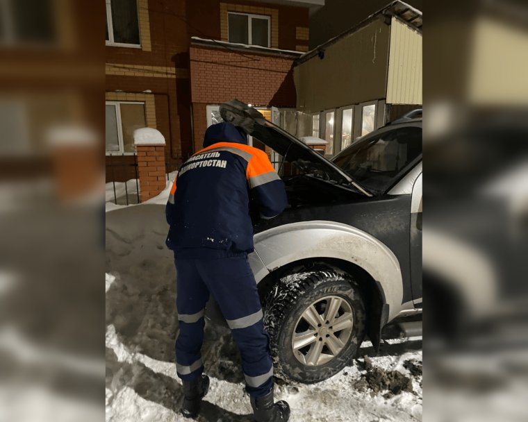 В Уфимском районе спасли застрявшую под капотом
кошку В Уфимском районе спасли застрявшую под капотом
кошку