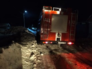 В Башкирии в ночном пожаре погиб 53-летний мужчина