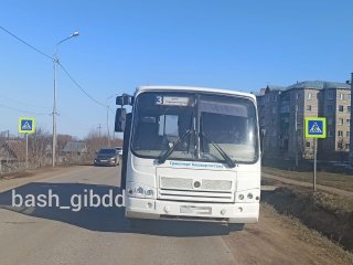 В Башкирии пассажирский автобус сбил пожилого пешехода