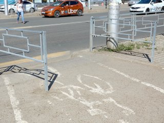 В Уфе хотят демонтировать пешеходные ограждения вдоль дорог