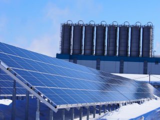 В Уфе запустили солнечную электростанцию