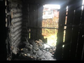 В районе Башкирии в пожаре погиб мужчина