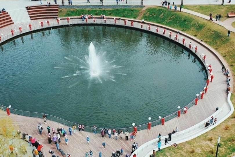 В Уфе 1 мая заработали городские фонтаны В Уфе 1 мая заработали городские фонтаны