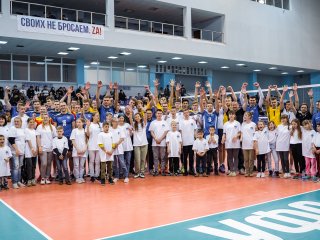 В Уфе прошел волейбольный турнир в поддержку жителей ЛНР и ДНР