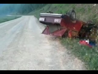 В Башкирии в перевернувшемся автомобиле нашли тело 19-летнего парня