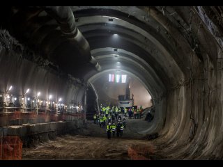 В Уфе полностью пробили Северный тоннель Восточного выезда