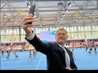 «Вот фото абсолютно счастливого человека»: Радий Хабиров сообщил об открытии Центра спортивной гимнастики в Уфе