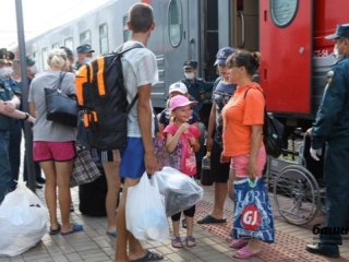 В Уфу прибыли еще более 330 беженцев с Донбасса