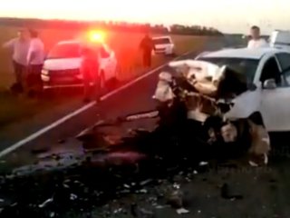 На дороге в Башкирии в лобовом столкновении погиб водитель