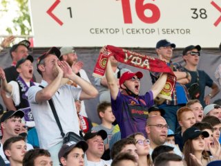 «Уфа» сыграла вничью с «Рубином» в матче Первой лиги 