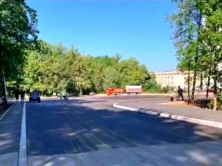 В Уфе на месте провала открыли движение транспорта после ремонта