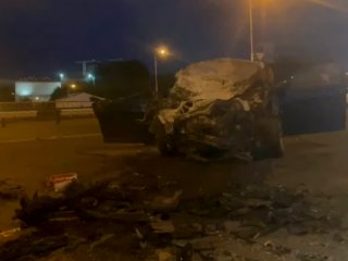На улице Сагита Агиша в Уфе в аварии с BMW погибли два человека