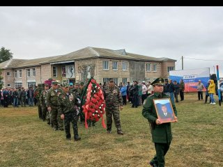 Прошли похороны погибшего на Украине добровольца Рустама Зиганшина из Башкирии