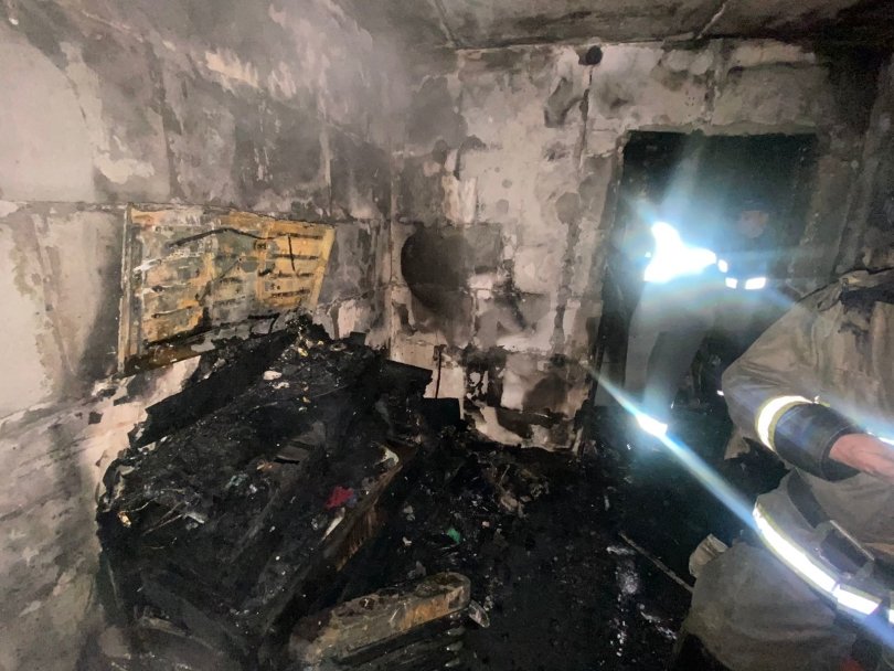 В Октябрьском из-за пожара в жилом доме эвакуировано 48 человек В Октябрьском из-за пожара в жилом доме эвакуировано 48 человек