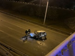 «Вылетел из автомобиля»: известны новые подробности аварии в Уфе между такси и BMW