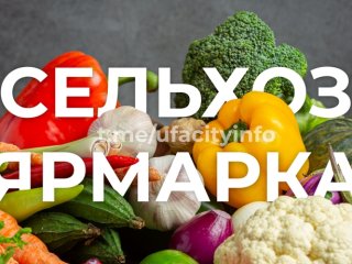 Ярмарки пройдут в Уфе в грядущие выходные
