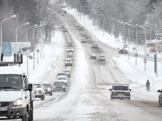 Гололед и снежный накат на дорогах прогнозируются в Башкирии
