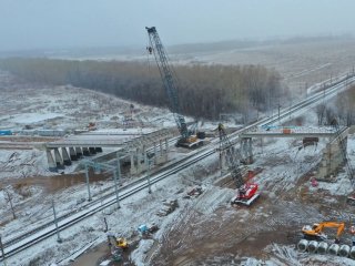 Новый путепровод под Уфой построят к концу лета 2023 года