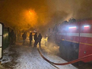 Пять детей и их родители погибли при пожаре в доме в Башкирии