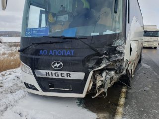 Смертельное ДТП с участием пассажирского автобуса произошло на трассе М5 в Башкирии