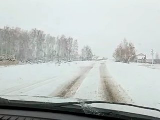Водителей Башкирии предупреждают о снеге на дорогах