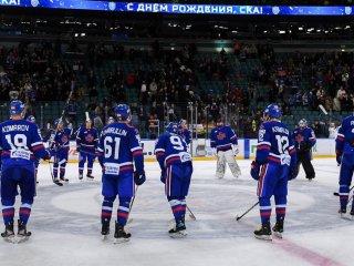 СКА поставил рекорд клуба по матчам с набранными очками подряд