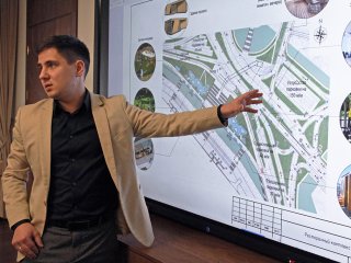 В Уфе планируют реконструировать входную группу в парк Гафури