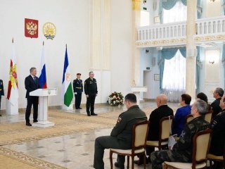В Уфе вручили государственные награды военнослужащим Росгвардии