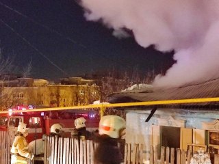 В Уфе при пожаре в доме погибла 47-летняя женщина