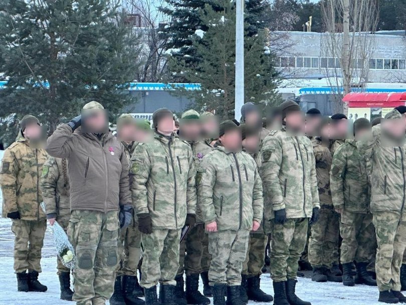 Из зоны СВО в Башкирию вернулись бойцы Росгвардии Из зоны СВО в Башкирию вернулись бойцы Росгвардии