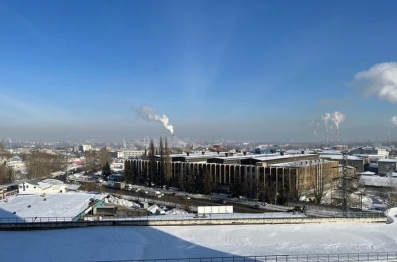 Уфу накрыл ледяной туман Уфу накрыл ледяной туман