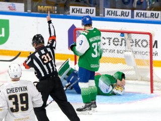 КХЛ объяснила засчитанный после видеопросмотра гол «Адмирала» в матче с «Салаватом»