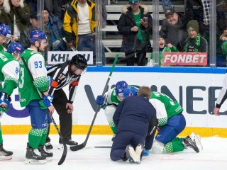 «Салават Юлаев» проиграл «Адмиралу» в пятом матче серии плей-офф КХЛ