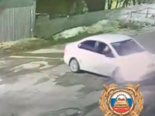 В Башкирии поймали вандала, который разъезжал по парку Победы на автомобиле