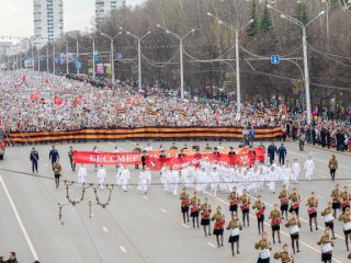 Завтра в Уфе начнут раздавать Георгиевские ленточки