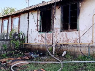 Тело женщины найдено после пожара в доме в Башкирии