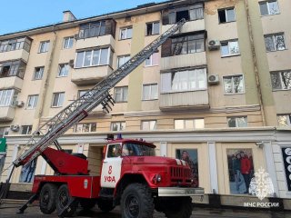 В пожаре в Уфе погиб мужчина