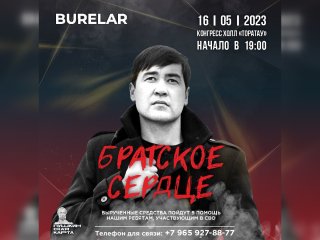 В Уфе 16 мая пройдет благотворительный концерт башкирской рок-группы Burelar