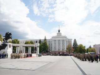 Из Башкирии на боевое слаживание отправились добровольцы трех рот