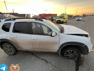 Мужчина и 16-летняя девушка пострадали в ДТП двух иномарок в Уфе