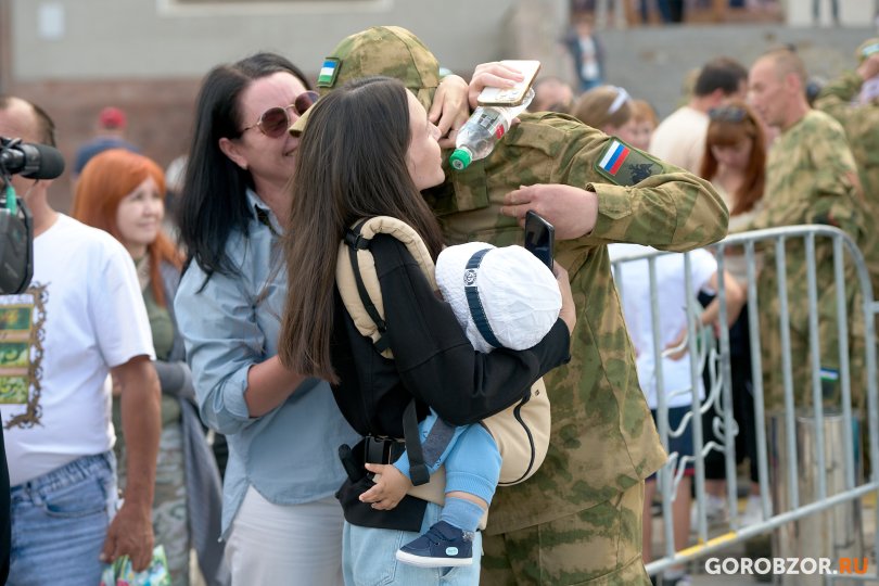 «Настрой боевой. Победа будет за нами!»: в Уфе проводили на боевое слаживание батальон имени Миннигали Губайдуллина «Настрой боевой. Победа будет за нами!»: в Уфе проводили на боевое слаживание батальон имени Миннигали Губайдуллина
