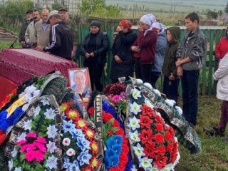 В Башкирии простились с Николаем Жуковским, погибшим в ходе СВО