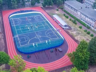 В Уфе открыли первую «умную» спортплощадку