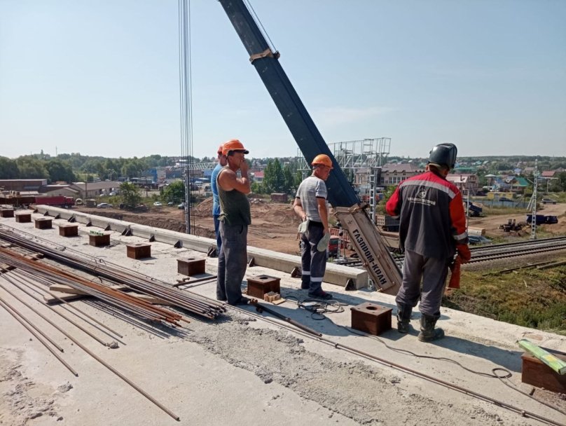 Готовность Зининской развязки в Уфе превысила 70% Готовность Зининской развязки в Уфе превысила 70%
