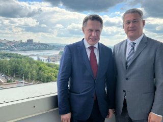 Хабиров поблагодарил Мурашко за поддержку медицины в Башкирии