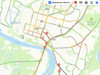 Уфу сковали огромные пробки