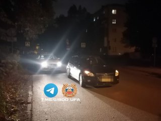 Женщина на иномарке сбила пенсионера в Уфе