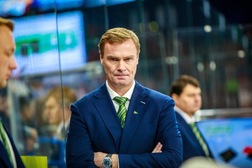 Козлов – о поражении от «Металлурга», удалениях Хмелевского и обойме игроков «Салавата» Козлов – о поражении от «Металлурга», удалениях Хмелевского и обойме игроков «Салавата»