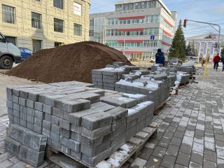 Мэр Уфы рассказал, на каком этапе находится ремонт тротуара в центре города